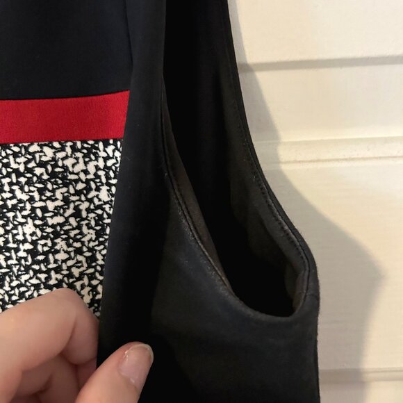 White House Black Market Lined Top with Design - Picture 5 of 5